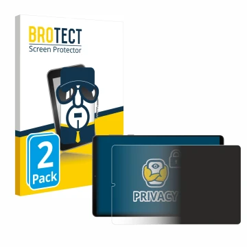 Face avant d’un emballage produit avec le logo de la marque BROTECT. À côté, l’appareil Lenovo Legion Y700 (2024) est représen