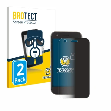 Face avant d’un emballage produit avec le logo de la marque BROTECT. À côté, l’appareil Soyes XS12 est représenté avec la prot