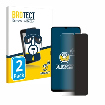 Face avant d’un emballage produit avec le logo de la marque BROTECT. À côté, l’appareil Umidigi G9 5G est représenté avec la p