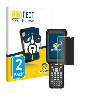 Face avant d’un emballage produit avec le logo de la marque BROTECT. À côté, l’appareil Honeywell CK67 est représenté avec la 