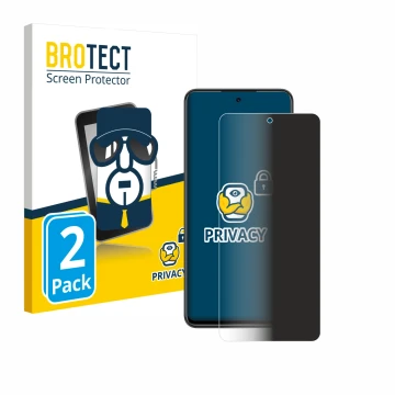 Face avant d’un emballage produit avec le logo de la marque BROTECT. À côté, l’appareil Nubia Focus 5G est représenté avec la 