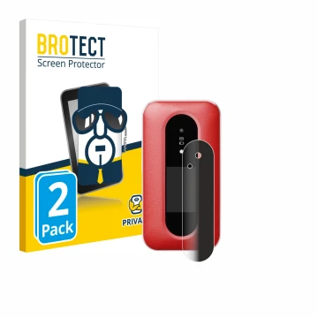 Face avant d’un emballage produit avec le logo de la marque BROTECT. À côté, l’appareil Doro Leva L30 (Affichage externe) est 