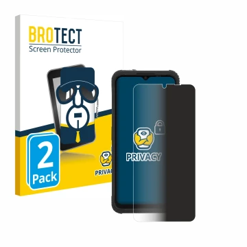 Face avant d’un emballage produit avec le logo de la marque BROTECT. À côté, l’appareil AGM H Max est représenté avec la prote