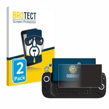 Face avant d’un emballage produit avec le logo de la marque BROTECT. À côté, l’appareil Antec Core HS est représenté avec la p