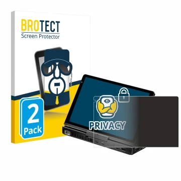 Face avant d’un emballage produit avec le logo de la marque BROTECT. À côté, l’appareil GPD Pocket 4 est représenté avec la pr