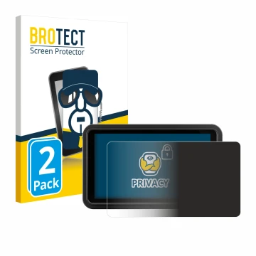 Face avant d’un emballage produit avec le logo de la marque BROTECT. À côté, l’appareil Atomos Shinobi Go est représenté avec 