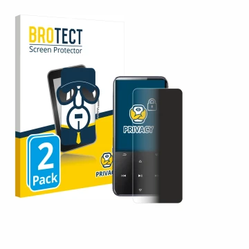 Face avant d’un emballage produit avec le logo de la marque BROTECT. À côté, l’appareil AGPtek M3 est représenté avec la prote