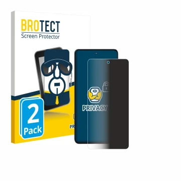 Face avant d’un emballage produit avec le logo de la marque BROTECT. À côté, l’appareil Motorola Moto G86 Power est représenté