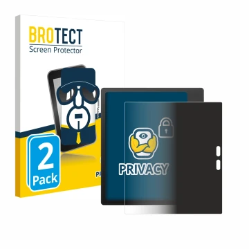 Face avant d’un emballage produit avec le logo de la marque BROTECT. À côté, l’appareil Boox Go Color 7 Gen II est représenté 