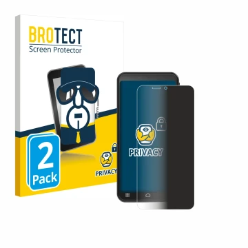 Face avant d’un emballage produit avec le logo de la marque BROTECT. À côté, l’appareil Emporia Smart 7 Lite est représenté av
