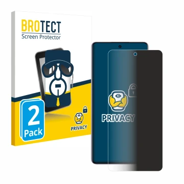 Face avant d’un emballage produit avec le logo de la marque BROTECT. À côté, l’appareil realme 15 Pro est représenté avec la p