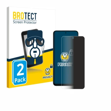 Face avant d’un emballage produit avec le logo de la marque BROTECT. À côté, l’appareil Honor 400 Smart est représenté avec la