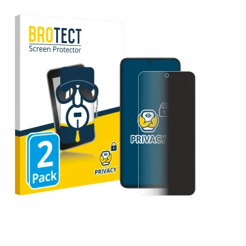 Face avant d’un emballage produit avec le logo de la marque BROTECT. À côté, l’appareil TCL NXTPAPER 60 Ultra est représenté a