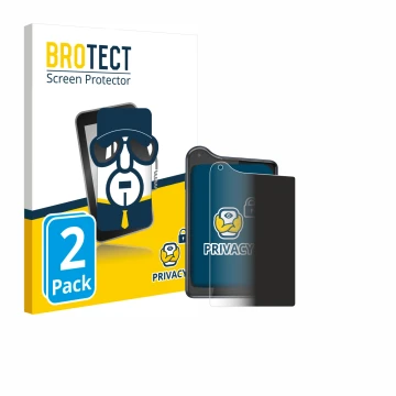 Face avant d’un emballage produit avec le logo de la marque BROTECT. À côté, l’appareil Xiaomi Qin K25 est représenté avec la 