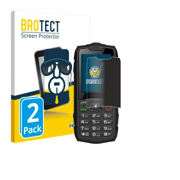 Face avant d’un emballage produit avec le logo de la marque BROTECT. À côté, l’appareil Hammer Rock est représenté avec la pro