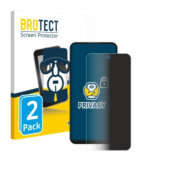 Face avant d’un emballage produit avec le logo de la marque BROTECT. À côté, l’appareil Oukitel C69 est représenté avec la pro