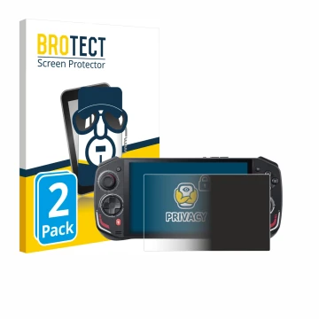 Face avant d’un emballage produit avec le logo de la marque BROTECT. À côté, l’appareil Acer Nitro Blaze 7 est représenté avec
