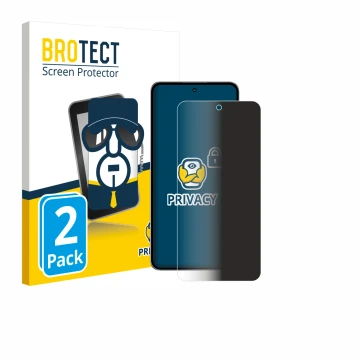Face avant d’un emballage produit avec le logo de la marque BROTECT. À côté, l’appareil Nubia Neo 3 GT 5G est représenté avec 
