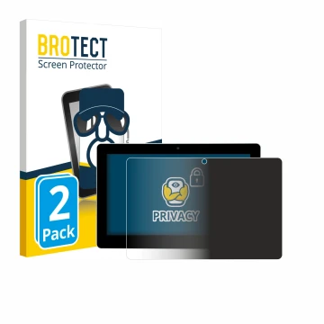 Face avant d’un emballage produit avec le logo de la marque BROTECT. À côté, l’appareil Victron Energy GX Touch 70 Flush est r