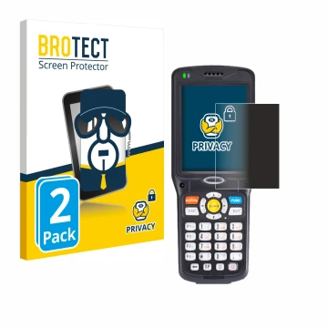 Face avant d’un emballage produit avec le logo de la marque BROTECT. À côté, l’appareil Unitech HT510A est représenté avec la 