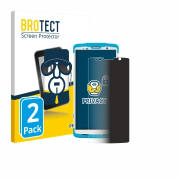 Face avant d’un emballage produit avec le logo de la marque BROTECT. À côté, l’appareil Newland SD55 Lynx MD est représenté av
