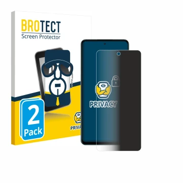 Face avant d’un emballage produit avec le logo de la marque BROTECT. À côté, l’appareil Oppo A5 4G est représenté avec la prot