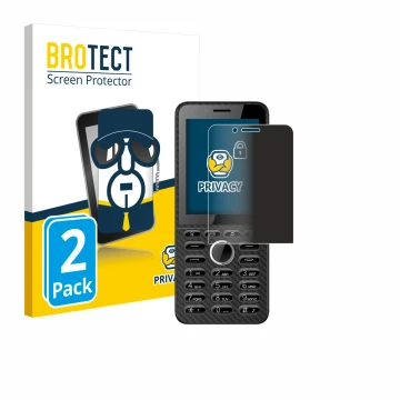 Face avant d’un emballage produit avec le logo de la marque BROTECT. À côté, l’appareil Energizer E288S est représenté avec la