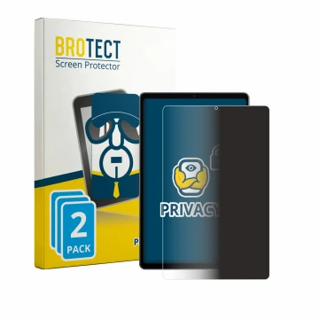 Face avant d’un emballage produit avec le logo de la marque BROTECT. À côté, l’appareil Alldocube iPlay 80 mini Ultra est repr