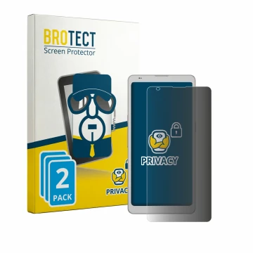 Face avant d’un emballage produit avec le logo de la marque BROTECT. À côté, l’appareil Boox Palma 3 est représenté avec la pr