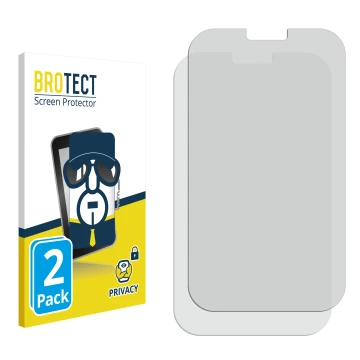 Face avant d’un emballage produit avec le logo de la marque BROTECT. À côté se trouve la protection d’écran correspondante.