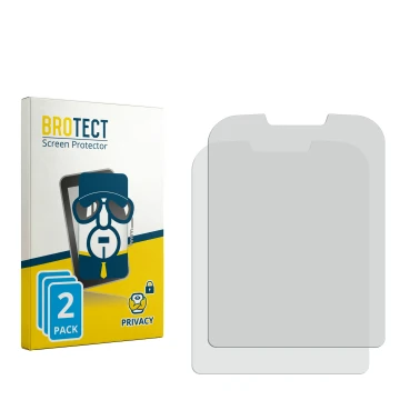 Face avant d’un emballage produit avec le logo de la marque BROTECT. À côté se trouve la protection d’écran correspondante.