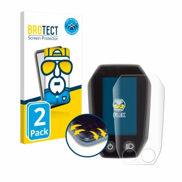 Face avant d’un emballage produit avec le logo de la marque BROTECT. À côté, l’appareil Shimano Steps SC-E6010 est représenté 