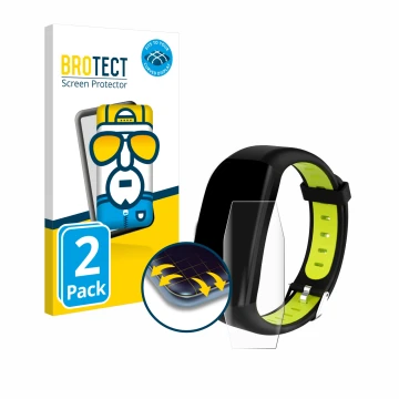 Face avant d’un emballage produit avec le logo de la marque BROTECT. À côté, l’appareil Tipmant B07X1H7W5J est représenté avec