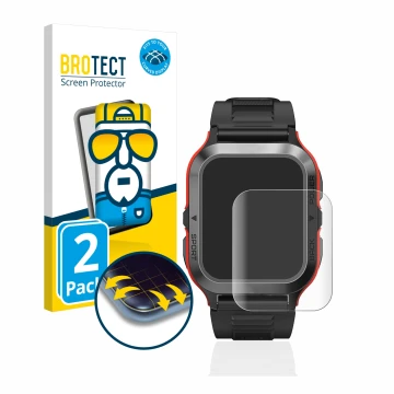 Face avant d’un emballage produit avec le logo de la marque BROTECT. À côté, l’appareil Kospet Tank M2 est représenté avec la 