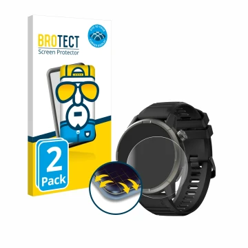 Face avant d’un emballage produit avec le logo de la marque BROTECT. À côté, l’appareil Kiprun GPS 900 by Coros est représenté