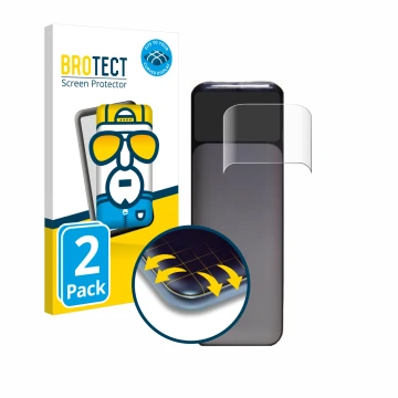 Face avant d’un emballage produit avec le logo de la marque BROTECT. À côté, l’appareil Anker Powerbank 737 est représenté ave