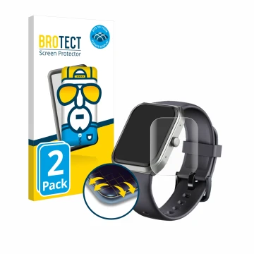 Face avant d’un emballage produit avec le logo de la marque BROTECT. À côté, l’appareil TUYOMA LW76 1.91