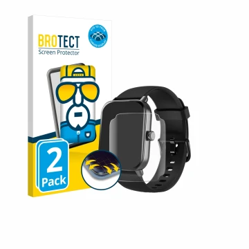 Face avant d’un emballage produit avec le logo de la marque BROTECT. À côté, l’appareil Yoever IDW19 1.8