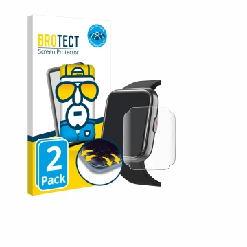 Face avant d’un emballage produit avec le logo de la marque BROTECT. À côté, l’appareil Tensky ID208 Plus 1.8