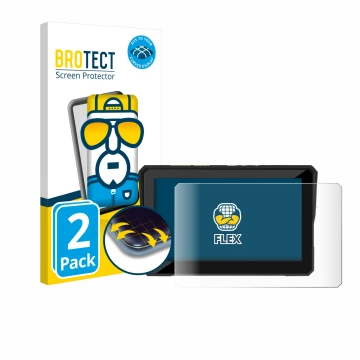 Face avant d’un emballage produit avec le logo de la marque BROTECT. À côté, l’appareil Carpuride W502 5