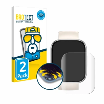 Face avant d’un emballage produit avec le logo de la marque BROTECT. À côté, l’appareil Oukitel BT103 1.91