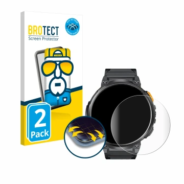 Face avant d’un emballage produit avec le logo de la marque BROTECT. À côté, l’appareil Dremac FV6-A 1.85