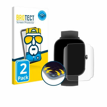 Face avant d’un emballage produit avec le logo de la marque BROTECT. À côté, l’appareil Csasan T70 1.91