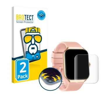Face avant d’un emballage produit avec le logo de la marque BROTECT. À côté, l’appareil Togala P99 1.96