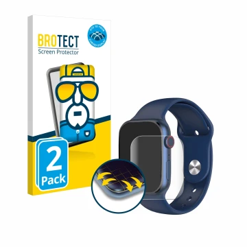 Face avant d’un emballage produit avec le logo de la marque BROTECT. À côté, l’appareil KSIX Urban 4 est représenté avec la pr
