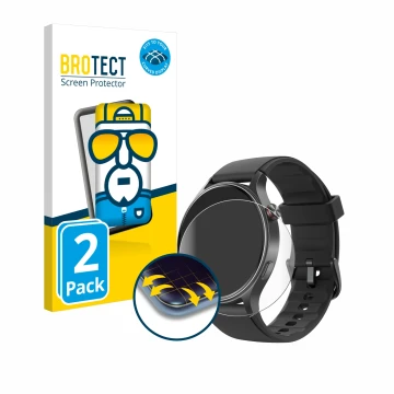 Face avant d’un emballage produit avec le logo de la marque BROTECT. À côté, l’appareil Fitpolo AR01 1.32