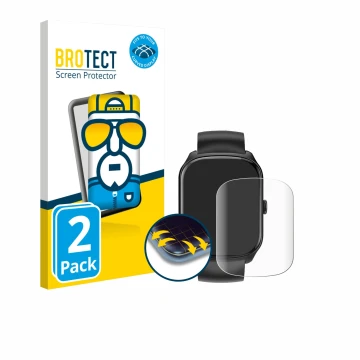 Face avant d’un emballage produit avec le logo de la marque BROTECT. À côté, l’appareil Qecnato S68 1.95