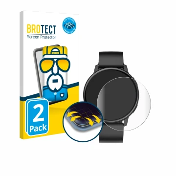 Face avant d’un emballage produit avec le logo de la marque BROTECT. À côté, l’appareil SPC Smartee Duo Classic 1.43