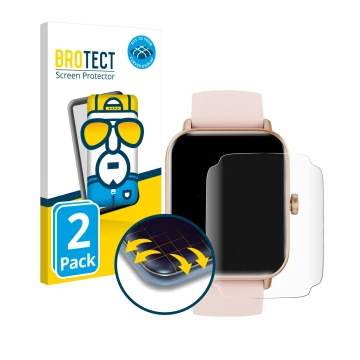 Face avant d’un emballage produit avec le logo de la marque BROTECT. À côté, l’appareil Tensky IDW19 1.8