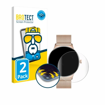 Face avant d’un emballage produit avec le logo de la marque BROTECT. À côté, l’appareil LIGE FV12 1.43